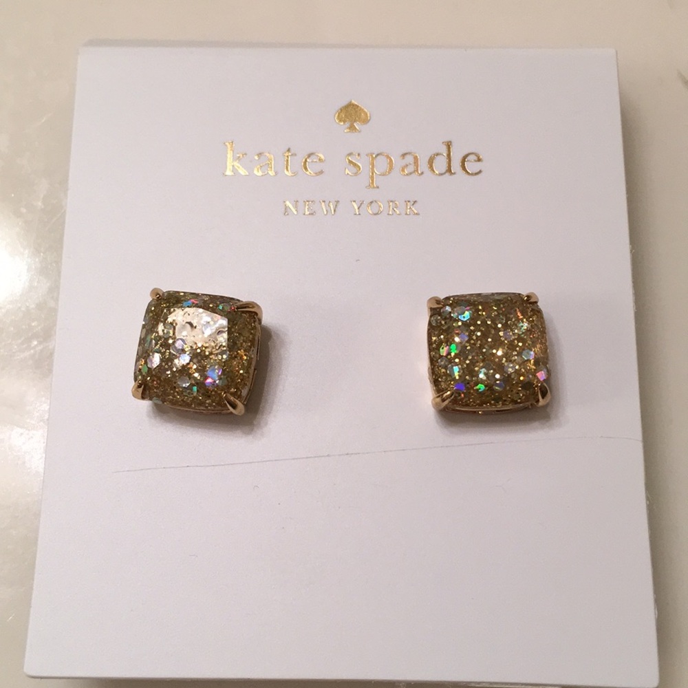 Kate Spade Glitter Studs